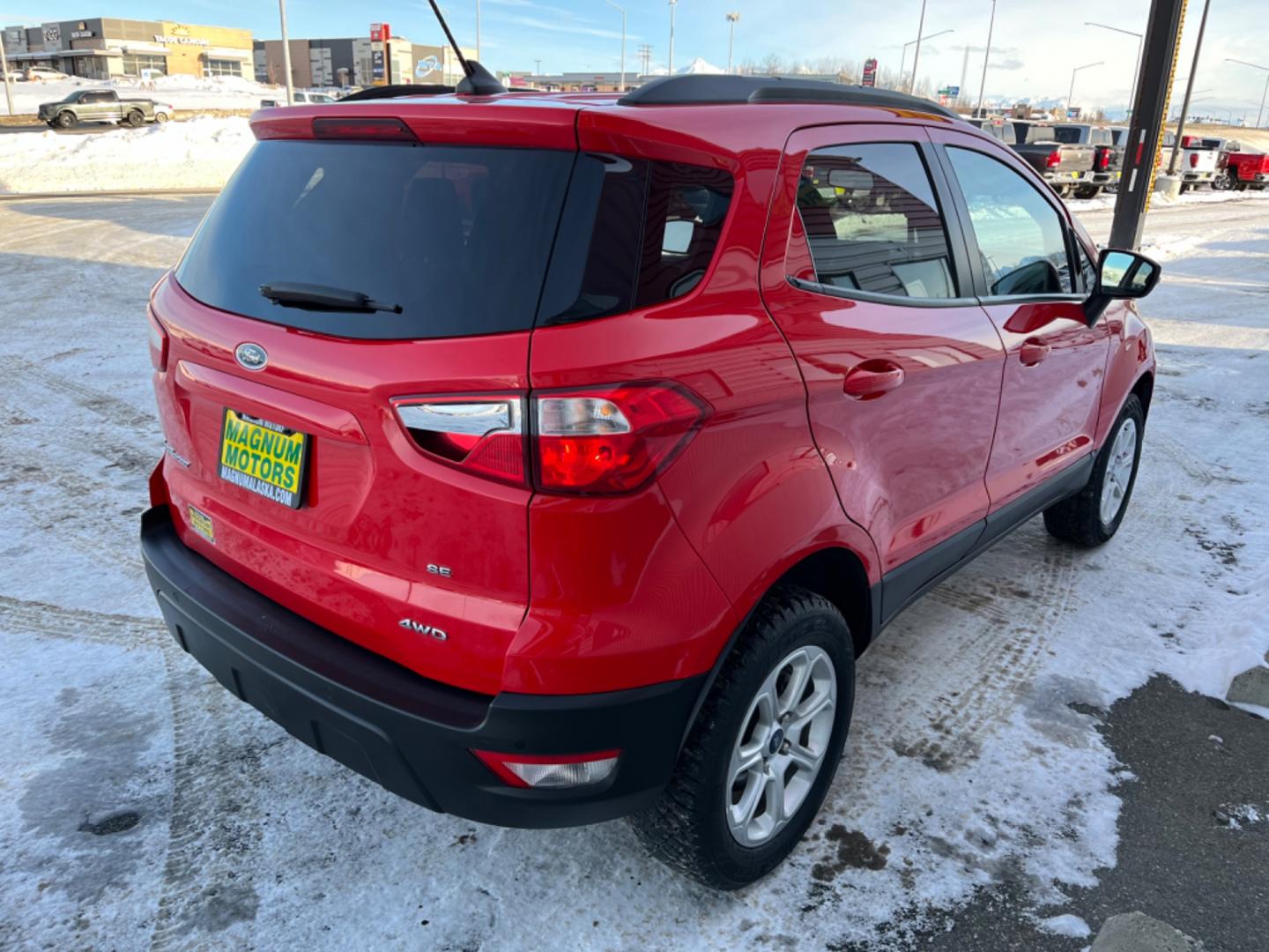 2021 Red /Black Ford EcoSport (MAJ6S3GL3MC) , located at 1960 Industrial Drive, Wasilla, 99654, (907) 274-2277, 61.573475, -149.400146 - Photo#5